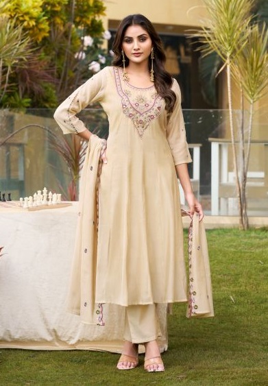 Ladies Flavour 3501 And 3503 Kurti With Bottom Dupatta 